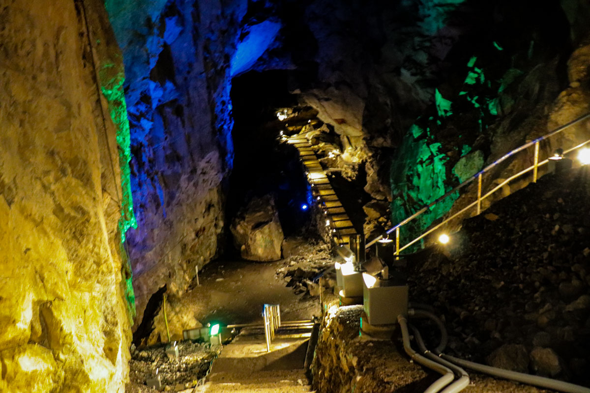 Inside Nippara Limestone Cave