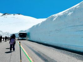Otani Snow Walls at Kurobe Tateyama Alpine Route